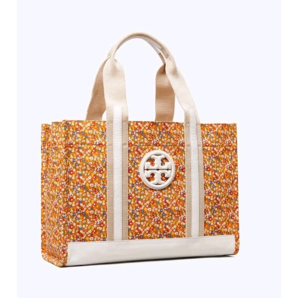 Tory Burch Limited Edition Printed Canvas Tote in Sprinkled Flowers